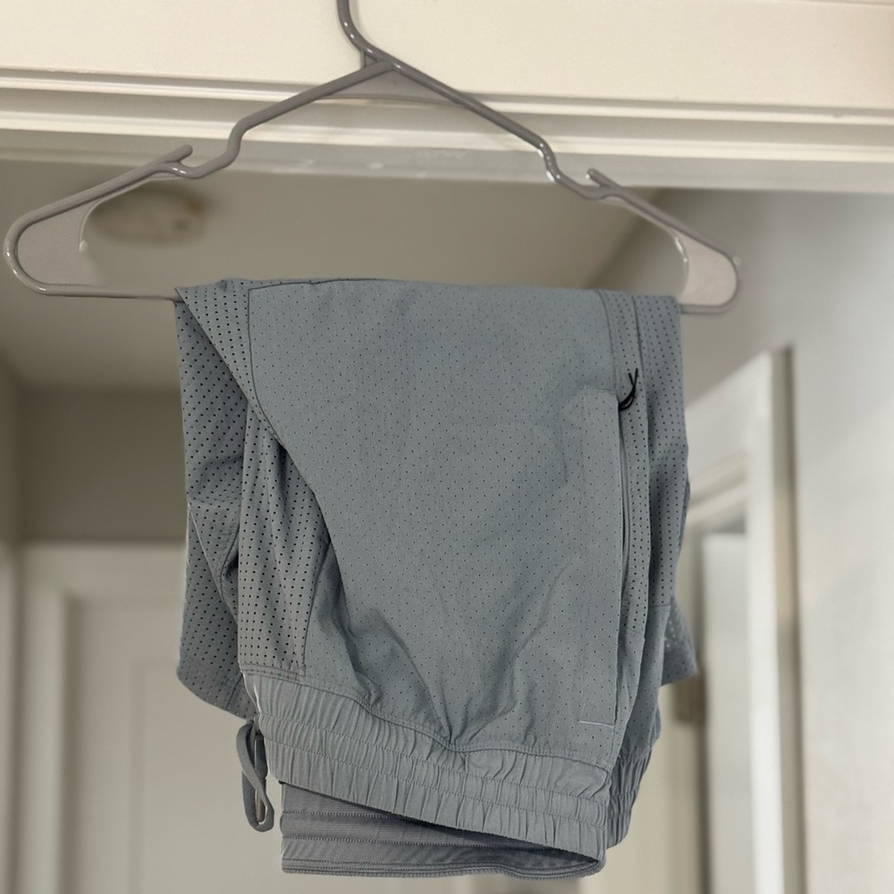 Lulu lemon light blue men’s athletic shorts